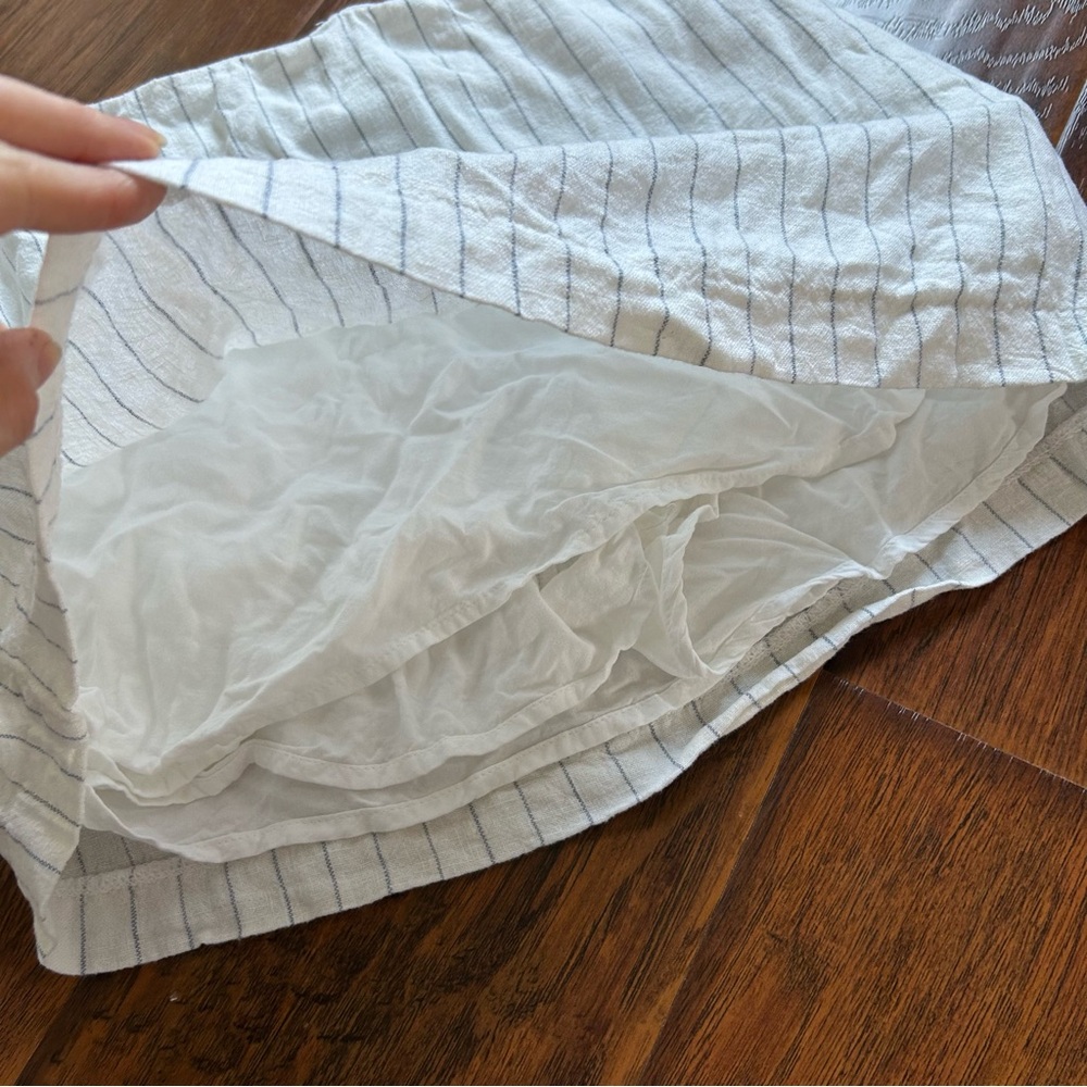 Abercrombie Linen Blend Scarlett Mini Skort - Picture 5 of 5